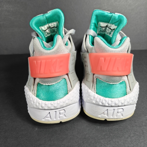 Nike Air Huarache South Beach Green Gray Sneakers Men's Shoes Size 9.5 - Picture 9 of 11